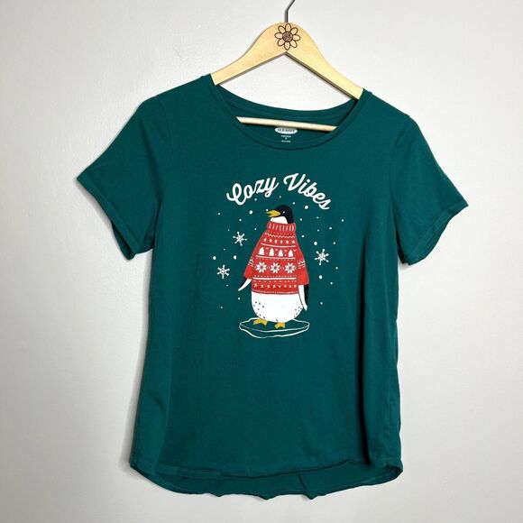 Old Navy Penguin Graphic Short Sleeve Tee - Picture 4 of 9